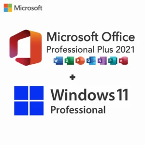 Windows 11 Pro and Office 2021 Professional Plus bundle – two genuine lifetime product keys