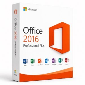 Microsoft Office 2016 Professional Plus product key – genuine lifetime license for 1 PC