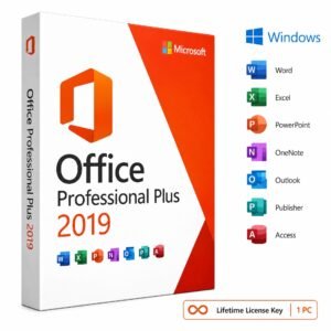 Microsoft Office 2019 Professional Plus product key – genuine lifetime license 1 PC
