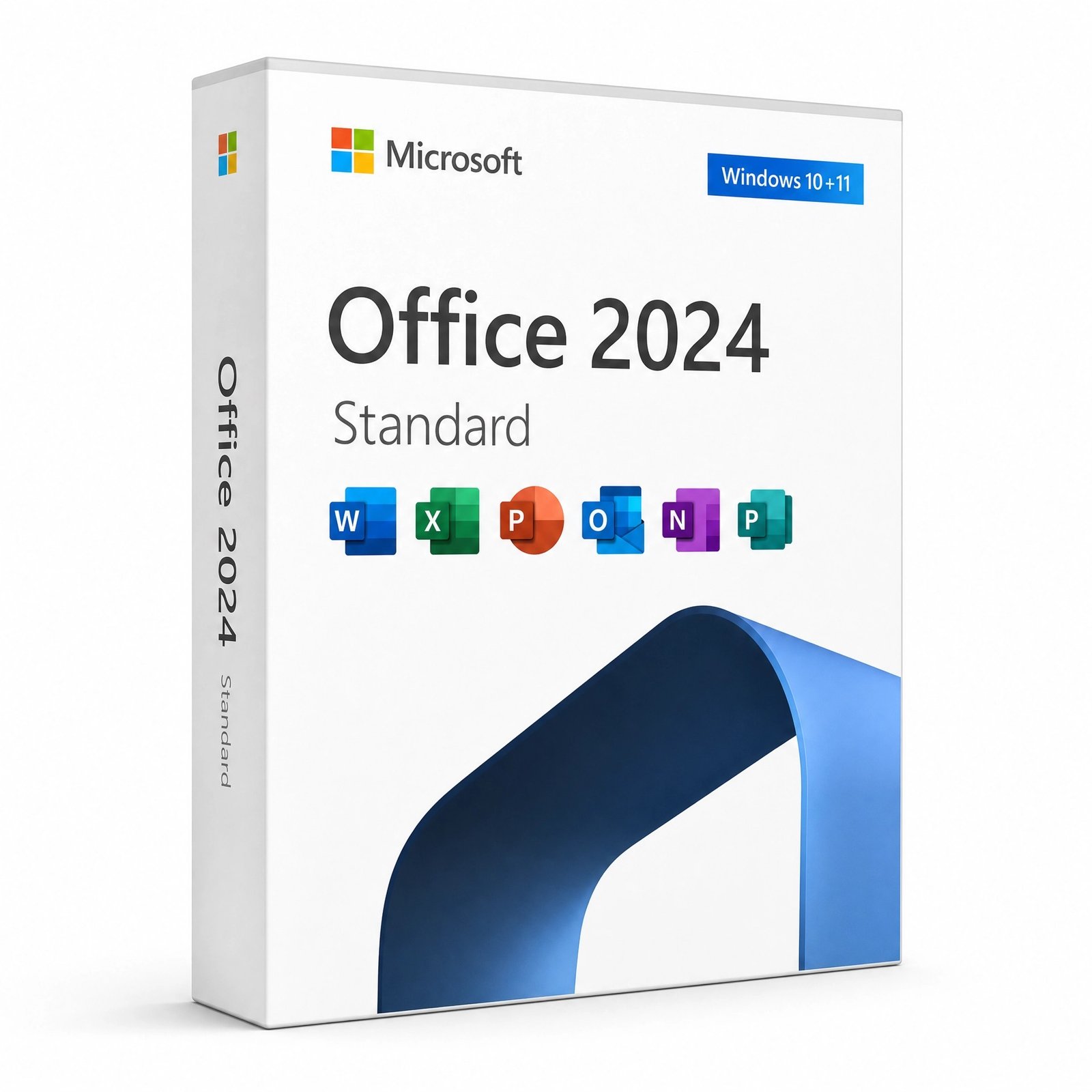 Microsoft Office 2024 Standard product key box – lifetime LTSC license for 1 PC