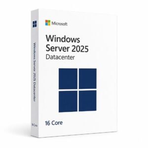 Windows Server 2025 Datacenter 16 core product key – unlimited VMs per-core license