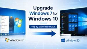How to Upgrade Windows 7 to Windows 10 in 2026 (Step-by-Step)