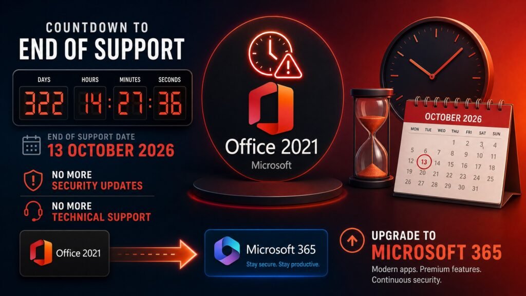 Office 2021 End of Support