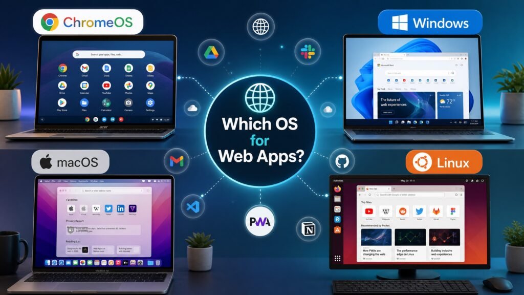 which operating system is optimized for web apps