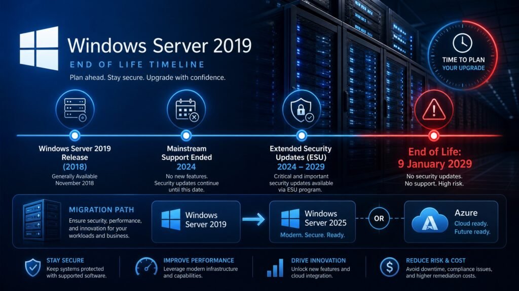 Windows Server 2019 End of Life