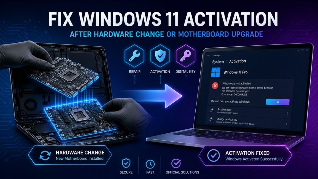 Why Changed Hardware Windows 11 Activation is No Longer a Luxury—It’s a Necessity