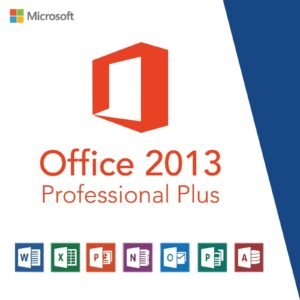 Microsoft Office 2013 Professional Plus – Lifetime License Key for 1 PC