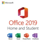 Microsoft Office 2019 Home & Student – Lifetime License Key for 1 PC