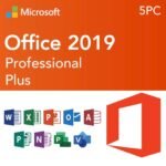 Microsoft Office 2019 Professional Plus – License Key for 5 PCs