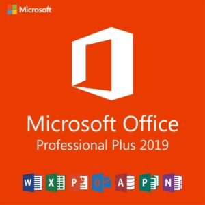 Microsoft Office 2019 Professional Plus – Lifetime License Key for 1 PC