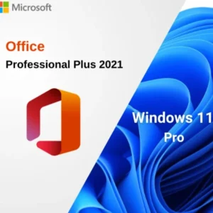 Microsoft Office 2021 Pro Plus + Windows 11 Pro – Bundle License Keys (1 PC)