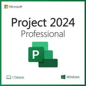 Microsoft Project 2024 Professional – Lifetime License Key for 1 PC