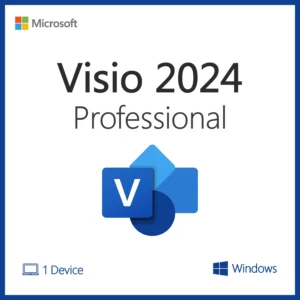 Microsoft Visio 2024 Professional – Lifetime License Key for 1 PC