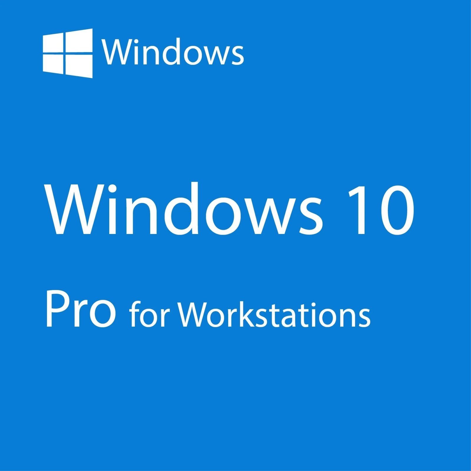 Microsoft Windows 10 Pro for Workstations – Lifetime License Key (1 PC)