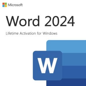 Microsoft Word 2024 for Windows – Lifetime License Key for 1 PC
